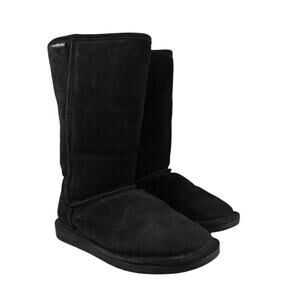 Bearpaw Shoes Womens 9 Boots Winter Warm Comfort Casual Emma Tall Leather Wool